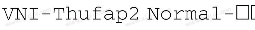 VNI-Thufap2 Normal字体转换